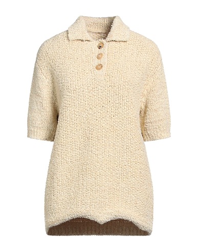 MAISON MARGIELA Sweater Beige 50% Linen, 38% Cotton, 12% Polyamide
