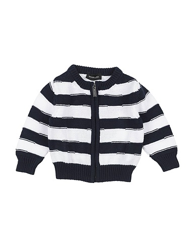MONNALISA Cardigan Midnight blue 100% Cotton