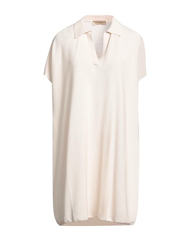 GENTRYPORTOFINO Vestito corto Beige 85% Cotone, 15% Cachemire