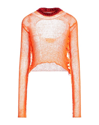 MARNI Jumper Orange 70% Virgin Wool, 30% Cashmere, Viscose, Wool, Mohair wool