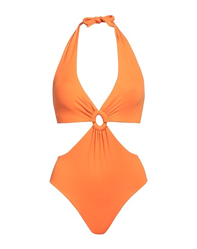 FISICO Maillot une pièce Orange 86% Polyamide, 14% Élasthanne