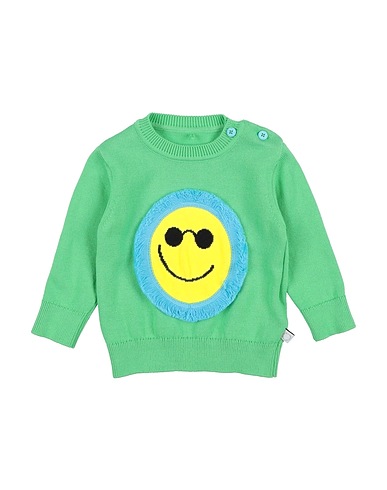 STELLA McCARTNEY KIDS Jumper Light green 100% Organic cotton