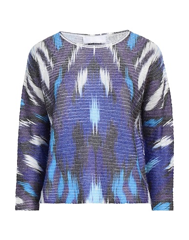 BRAND UNIQUE Jumper Purple 67% Polyester, 13% Polyamide, 10% Mohair wool, 10% Wool