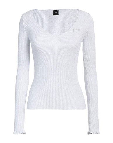 PINKO Jumper Light grey 79% Viscose, 10% Polyester, 9% Polyamide, 2% Elastane