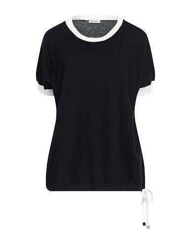 CAPPELLINI by PESERICO Sweater Midnight blue 100% Cotton, Polyester