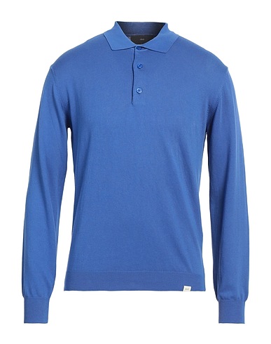 LIU •JO MAN Pullover Blu 100% Cotone
