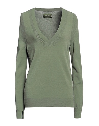ZADIG&VOLTAIRE Pullover Verde militare 83% Viscosa, 17% Meryl® Elitè
