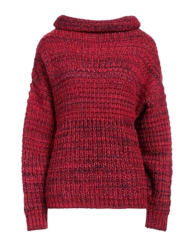 ZADIG&VOLTAIRE Rollkragenpullover Rot 39% Wolle, 39% Acryl, 8% Alpakawolle, 8% Andere Fasern, 6% Mohairwolle