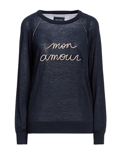 ZADIG&VOLTAIRE Jumper Midnight blue 100% Merino Wool