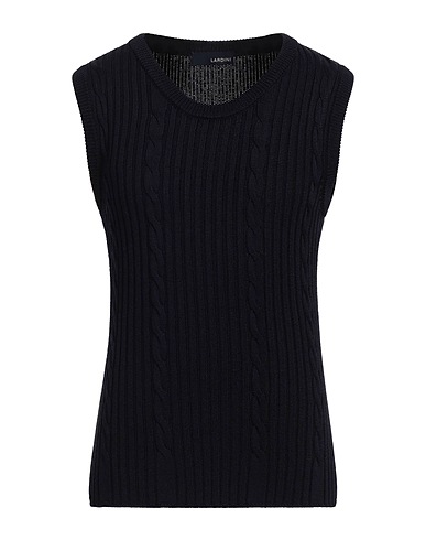 LARDINI Jumper Midnight blue 60% Cotton, 40% Viscose
