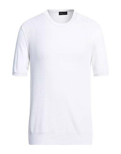 ROBERTO COLLINA Jumper White 100% Cotton