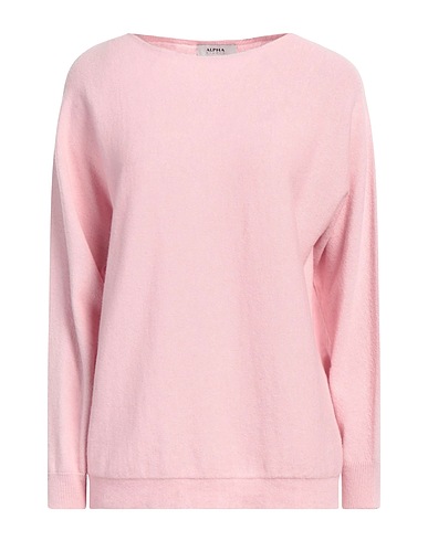 ALPHA STUDIO Pullover Rosa 40% Lana riciclata, 30% Viscosa EcoVero™, 20% Poliammide riciclato, 10% Cachemire