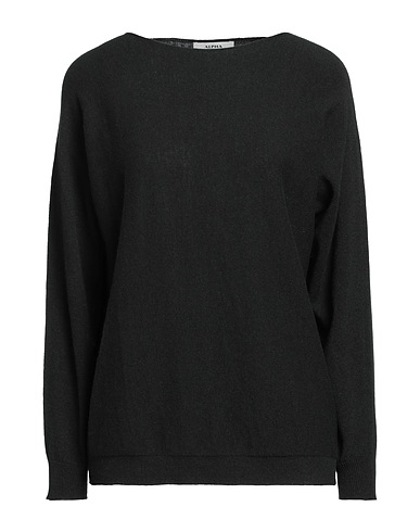 ALPHA STUDIO Sweater Dark green 40% Recycled wool, 30% EcoVero™ viscose, 20% Recycled polyamide, 10% Cashmere