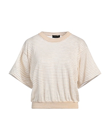 ROBERTO COLLINA Pullover Sabbia 55% Lino, 45% Poliestere