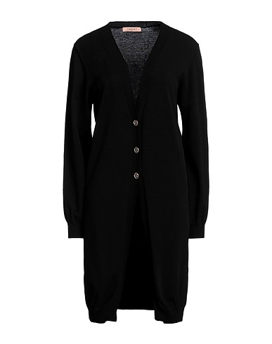 TWINSET Cardigan Black 70% Viscose, 30% Polyester