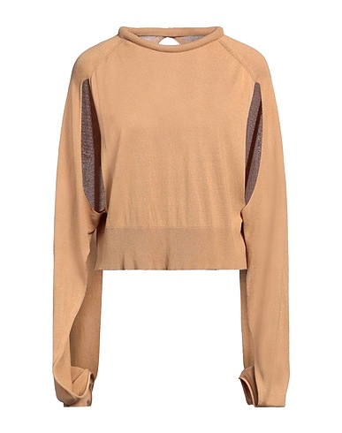 RAMAEL Jumper Camel 100% Silk