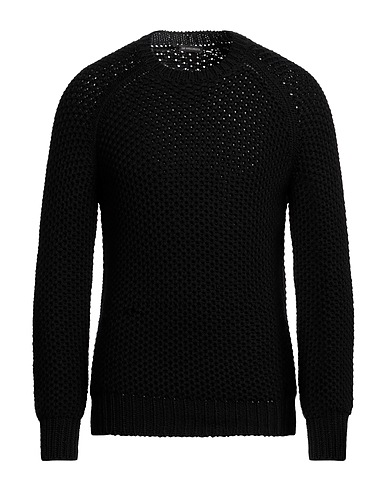 ANN DEMEULEMEESTER Sweater Black 100% Virgin Wool
