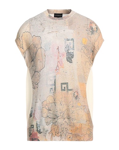 EMPORIO ARMANI Jumper Beige 50% Cotton, 50% Modal