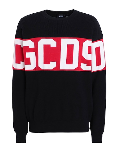 GCDS Jumper NERO 100% Cotton