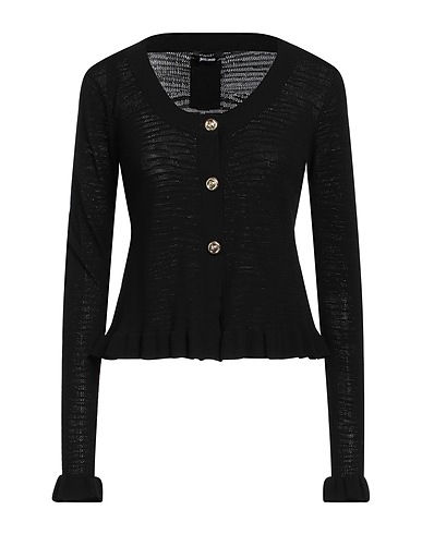 JUST CAVALLI Cardigan Black 72% Viscose, 28% Polyester