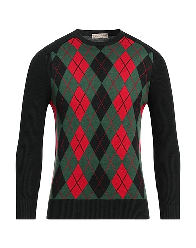 CASHMERE COMPANY Sweater Dark green 40% Wool, 30% Cashmere, 15% Nylon, 15% Silk