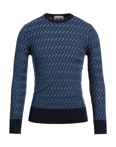 CASHMERE COMPANY Pullover Blu 40% Lana, 30% Cachemire, 15% Seta, 15% Nylon