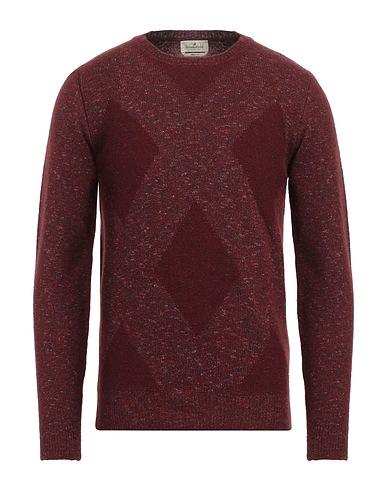 BROOKSFIELD Pullover Bordeaux 55% Lana Vergine, 16% Lana, 15% Poliammide, 14% Cotone