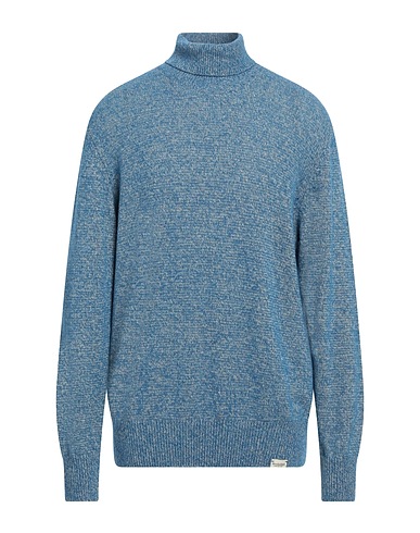 BROOKSFIELD Rollkragenpullover Azurblau 85% Schurwolle, 15% Polyamid