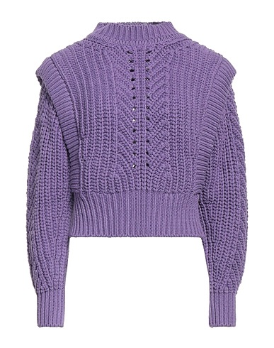 ISABEL MARANT Polo neck 50% Polyester, 46% Cotton, 3% Polyamide, 1% Elastane