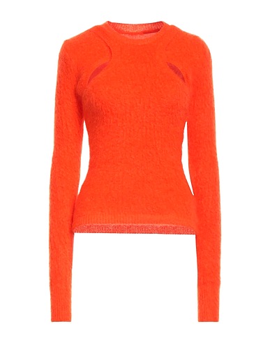 ISABEL MARANT Pullover Arancione 54% Fibre sintetiche, 41% Lana mohair, 3% Lana, 2% Elastan