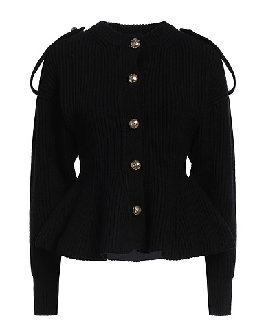 MCQUEEN Cardigan Black 90% Wool, 10% Cashmere