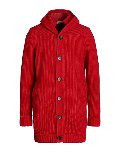 CASHMERE COMPANY Cardigan Red 100% Wool