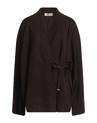 CIRCUS HOTEL Cardigan Testa di moro 70% Viscosa, 30% Poliestere