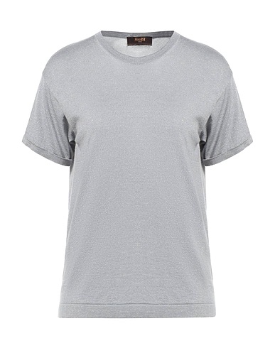 MOORER Pull en cachemire Gris 51% Cachemire, 27% Fibre métallique, 22% Soie