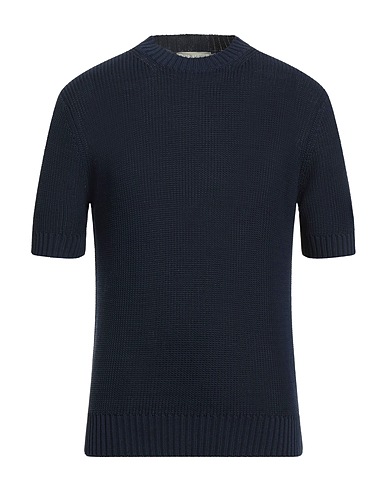 FILIPPO DE LAURENTIIS プルオーバー ネイビー コットン 100%
