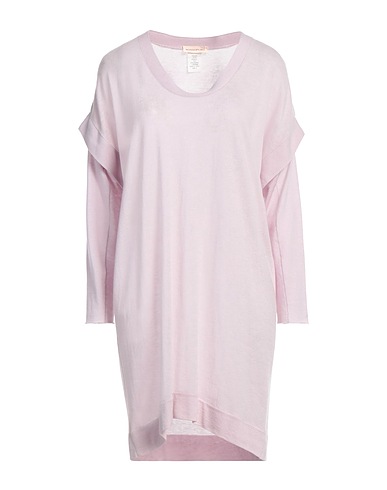 ROSSOPURO Short dress Light pink 70% Wool, 20% Silk, 10% Cashmere