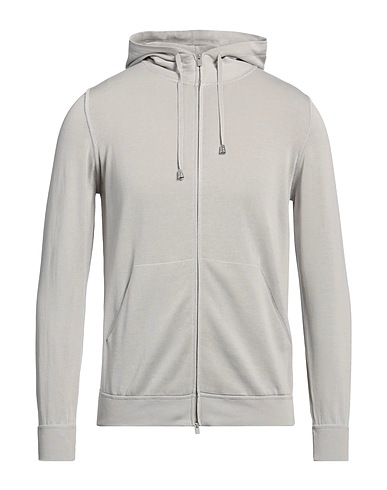 FILIPPO DE LAURENTIIS Cardigan Light grey 100% Cotton