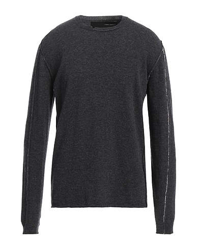 ISABEL BENENATO Jumper Charcoal 100% Virgin Wool