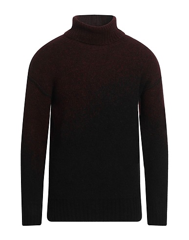 ISABEL BENENATO Rollkragenpullover Bordeaux 42% Polyamid, 39% Wolle, 17% Yakwolle, 2% Elastan