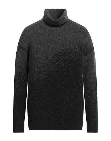 ISABEL BENENATO Rollkragenpullover Braungrau 42% Polyamid, 39% Wolle, 17% Yakwolle, 2% Elastan