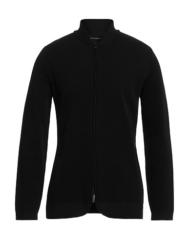 EMPORIO ARMANI Cardigan Black 65% Viscose, 35% Polyamide