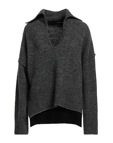 ISABEL BENENATO Pullover Antracite 38% Lana mohair, 38% Lana, 19% Poliammide, 5% Elastan