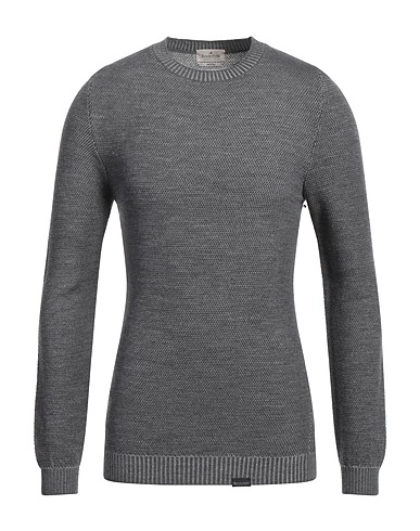 BROOKSFIELD Sweater Grey 65% Virgin Wool, 18% Acrylic, 12% Wool, 5% Viscose