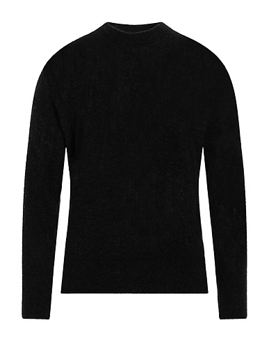 ISABEL BENENATO Jumper ANTRACITE 54% Merino Wool, 22% Wool, 19% Yak wool, 5% Elastane