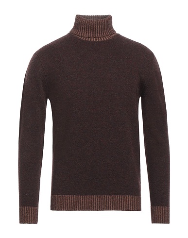 CASHMERE COMPANY Водолазка Тёмно-коричневый 100% Шерсть Джилонг