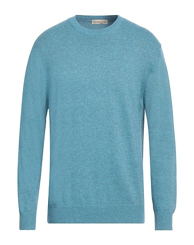 CASHMERE COMPANY Pullover Himmelblau 70% Wolle, 30% Kaschmir