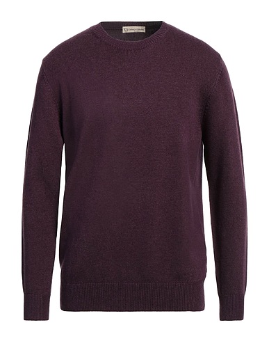 CASHMERE COMPANY Jumper Plum 70% Wool, 30% Cashmere