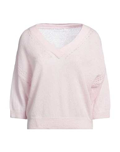 MAJESTIC FILATURES Cashmere jumper Light pink 75% Cashmere, 25% Silk