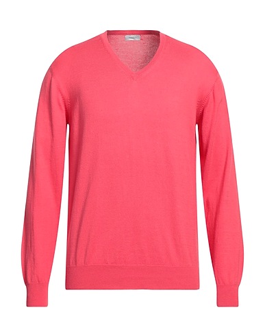 ROSSOPURO Pullover Corallo 100% Cotone