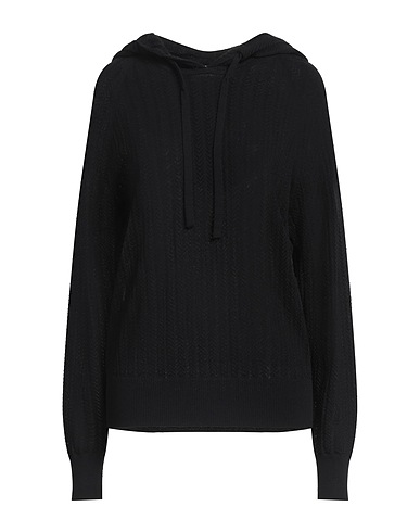 EMMA & GAIA Pullover Nero 65% Viscosa, 35% Poliammide